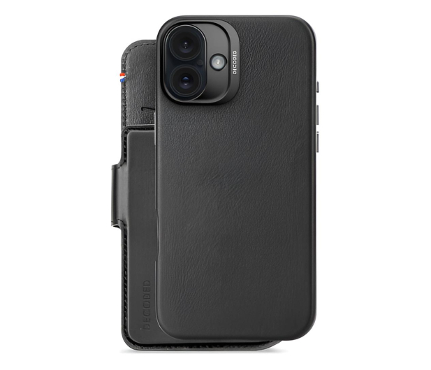 Decoded Leather Detachable Wallet iPhone 16 Plus MagSafe black D25IPO16PLDW5BK - 1284511 - zdjęcie 2